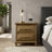 Claypoole 23” H Solid Wood 2 Drawer Nightstand-1812883571