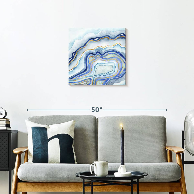 Avery Cobalt Agate II, 20" H x 20" W