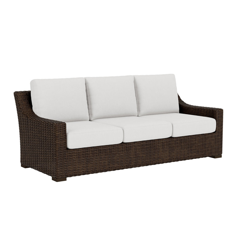 Mesa Outdoor 3 - Seat Patio Sofa, Laurel Ecru