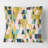 Triangular Retro Design I - Mid-Century ModernPrinted Throw Pillow-882516858