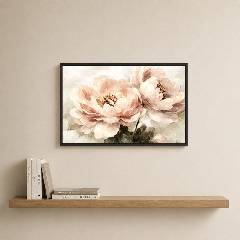 «The Missing Pink» par Patricia Pinto - impression sur toile, H 24 po x l 34 po, Black