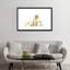 Chien et chiots, impression sur toile tendue-20146205-72577371-72577373