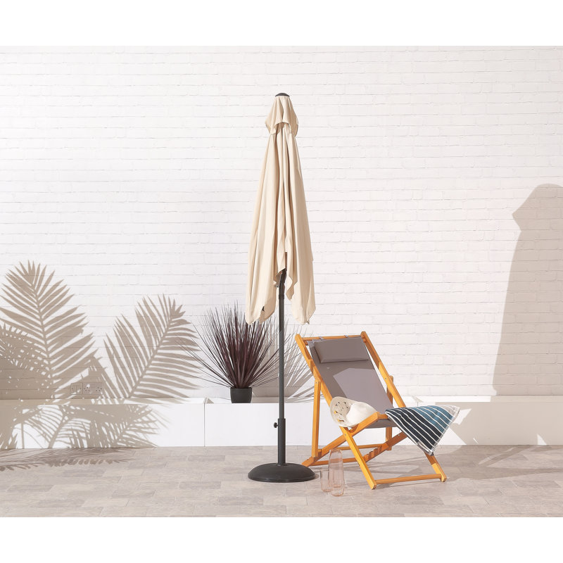 Annebeth 200cm Market Parasol, Ecru