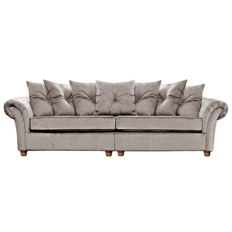 Lila Velvet Sofa, Mink