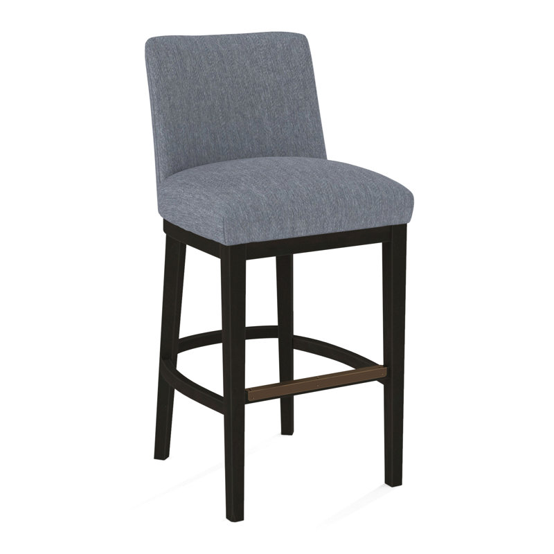 Upholstered Stool, Espresso, 61606-88