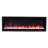 Kennedy II Commercial Series Smart Electric Fireplace, 50IN, Grey Frame