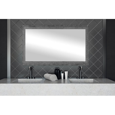 Solid Wood Flat Wall Mirror