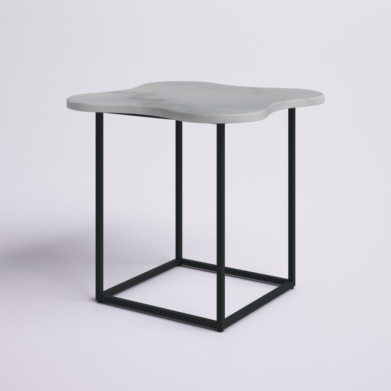 Aribel Stone Top End Table