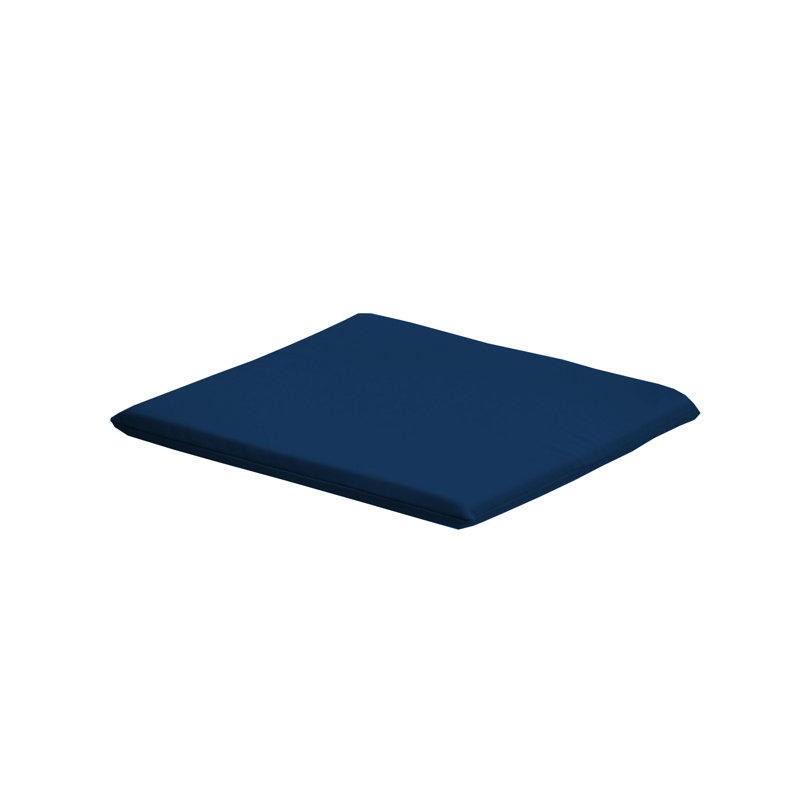 Outdoor Dining Chair Seat Cushion, Navy