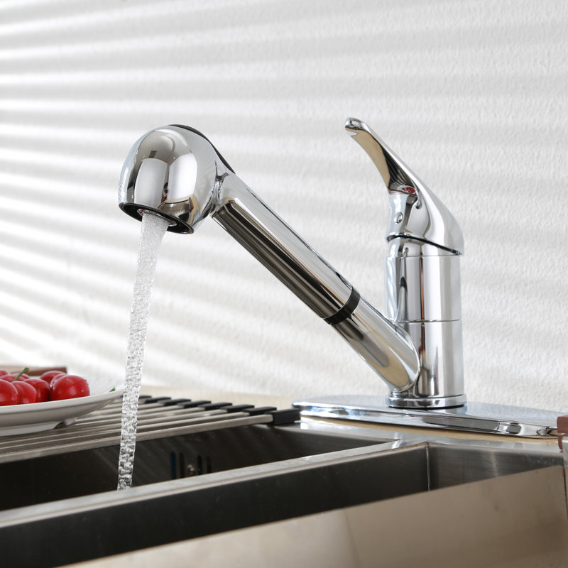 Robinet de cuisine à poignée simple pull out Westerville