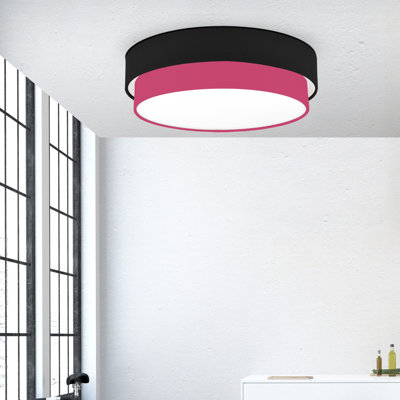 Avory Fabric Flush Mount