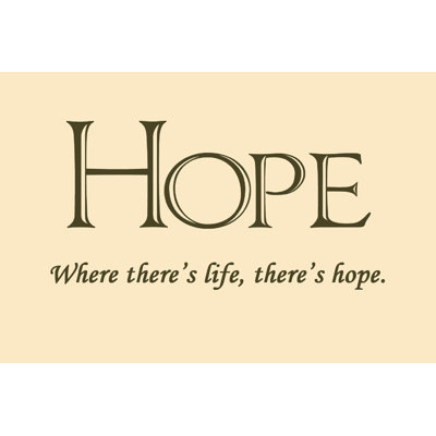Solid Hope - Wrapped Canvas Art Prints