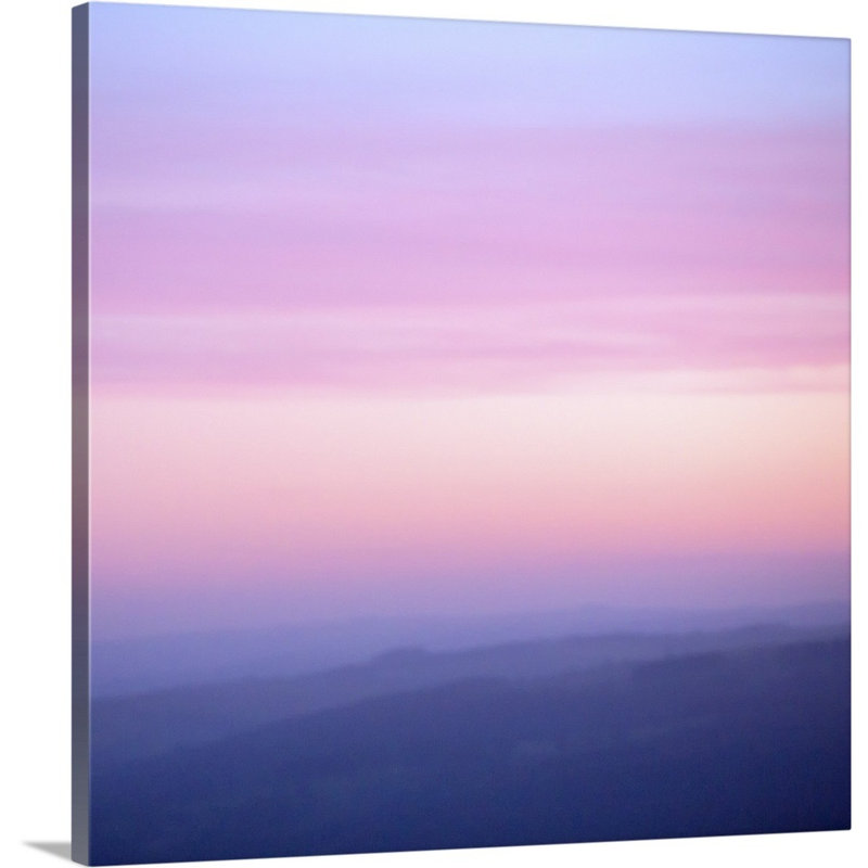 «Pink Dusk III» par Doug Chinnery - reproduction de photo sur toile, H 20 po x l 20 po x P 1,5 po