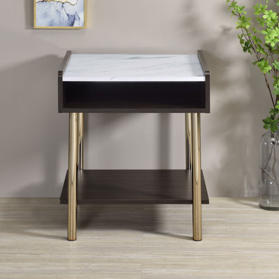 Askar End Table with Storage