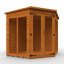 Vista 7 x 7 Ft Shiplap Corner Summer House