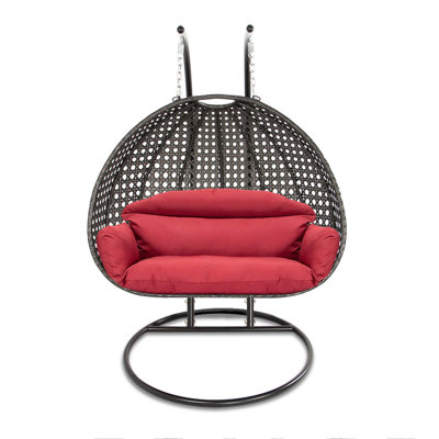 2 Person Swing Chair with Stand