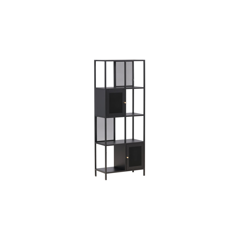 Salah 180cm H x 70cm W Steel Standard Bookcase