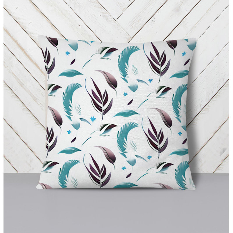 Throw Pillow, 16"H x 16"W, Pillow Cover Only - No Insert