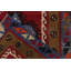 Wool Geometric Area Rug in Brown/Red/Green