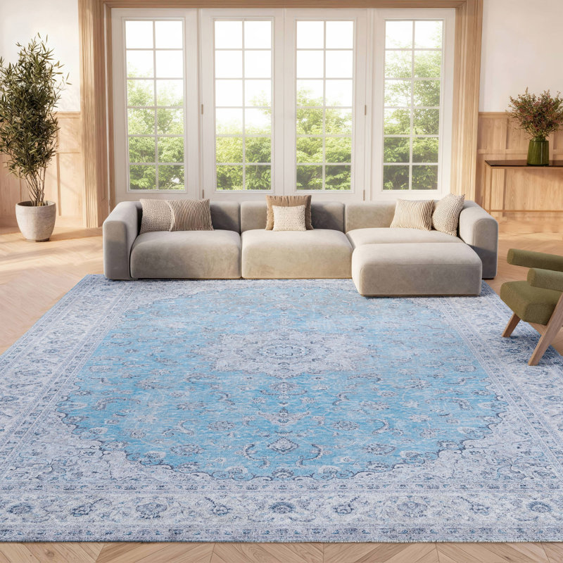 Tucson Performance Machine Washable Oriental Rug, Rectangle 8' x 10'