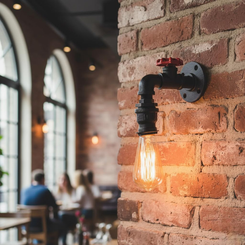 Armed Sconce, Black