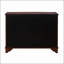 Console de 40 po avec tablette de rangement, table de hall d'entrée rétro avec tablette de rangement réglable-1012085340