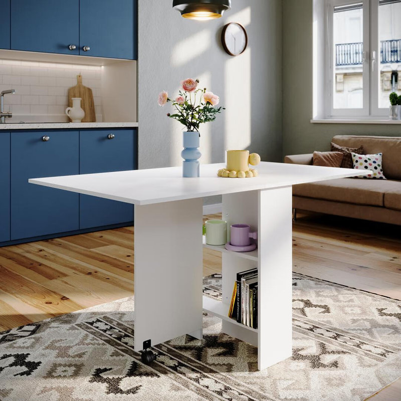 140cm Rectangular Banquet Table, White