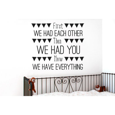 Non-Wall Damaging Wall Decal