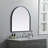 Sabine Metal Arch Wall Mirror-272105429-272105256