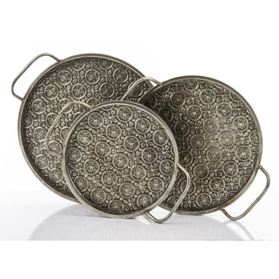 Bletsoe Metal Tray - Set of 3