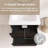 24 Inch Eco-Friendly Bathroom Vanity - Wall-Mounted, Ceramic Integrated Sink & Antibacterial Surface-286699456