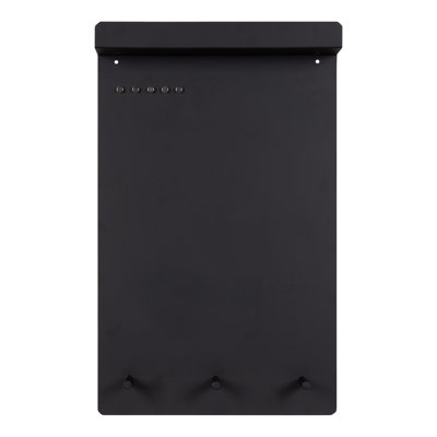 Metal Wall Organizer with Chalkboard