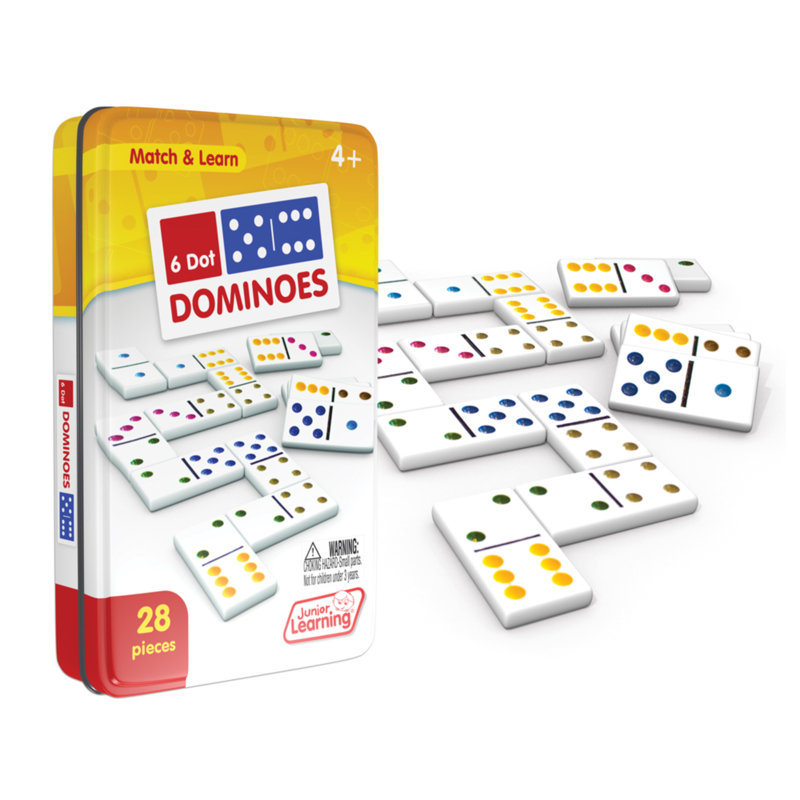 Six Dot Dominoes