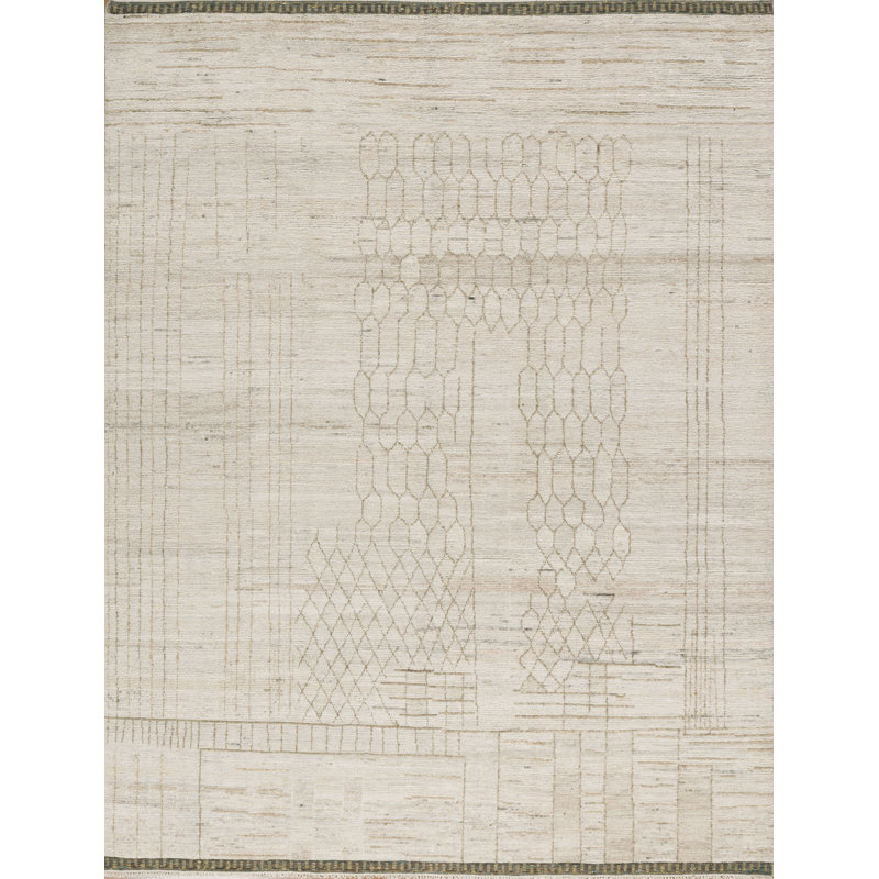 SURINDER WOOL PILE One-of-a-Kind 8' X 10' Hand Knotted Area Rug