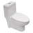 Ceramic One Piece Toilet, Dual Flush With Soft Clsoing Seat