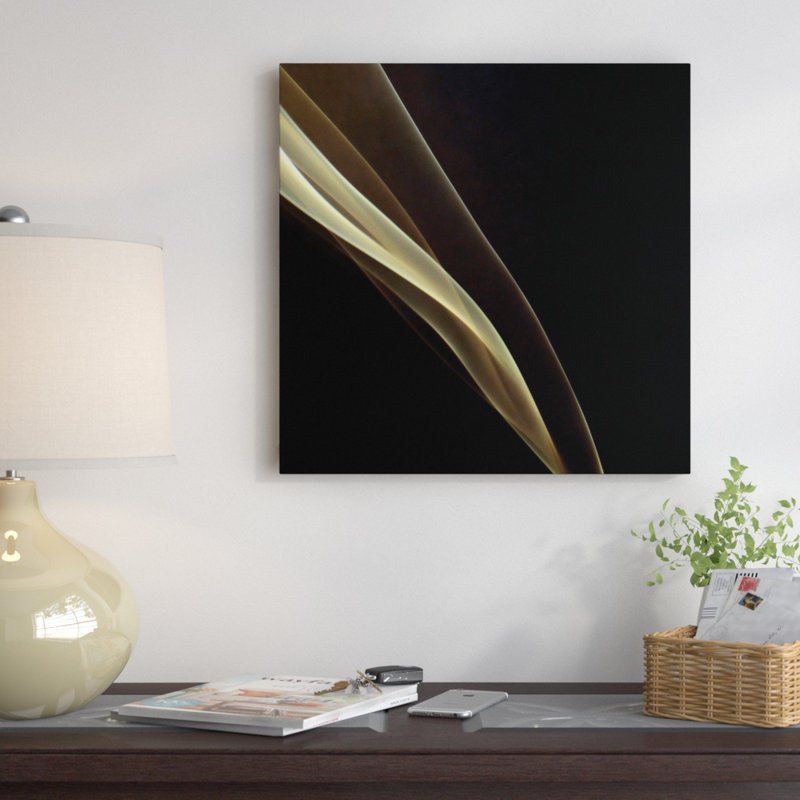 « fumee i », impression sur toile, H 26 po x l 26 po x P 1,5 po, Toile tendue, Pas de tapis