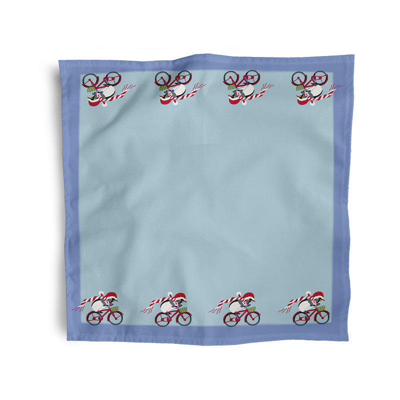 Migrati Polyester No Pattern Square Napkin