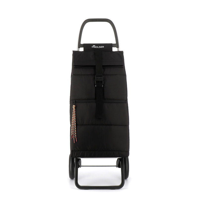 Shopping Trolley Rolser Big Polar 2 Wheel Foldable, Black