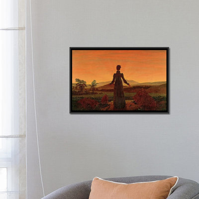 " Woman At Dawn " by Caspar David Friedrich