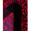Tapis noué à la main Mazarine, unique en son genre - rose