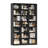86"H X 47.2"W 7-Tier Standard Wood Storage Bookcase-1389079235