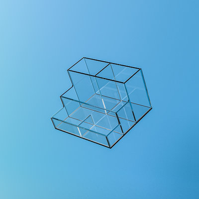 Organisateur de bureau en acrylique transparent