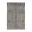 Hand-Knotted High-Quality Silver and Blue Area Rug