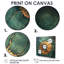«Giscard Forest Emerald Ripples Through The Woods IV», art mural forêt-838516970-838516971-838516963