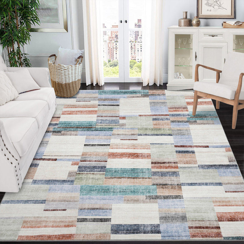 Tapis Cowden avec envers antidérapant, Rectangle 5 pi x 7 pi