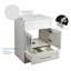 Ensemble de meuble-lavabo simple 24 "avec miroir Eubanks