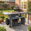 Chariot de barbecue pliable pour l'extérieur-186258753-186258782