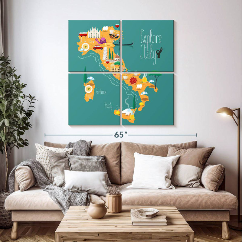 Aliaz Explore Italy Map