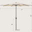 Parasol de marché 108 po Lyon-149291322-176152211