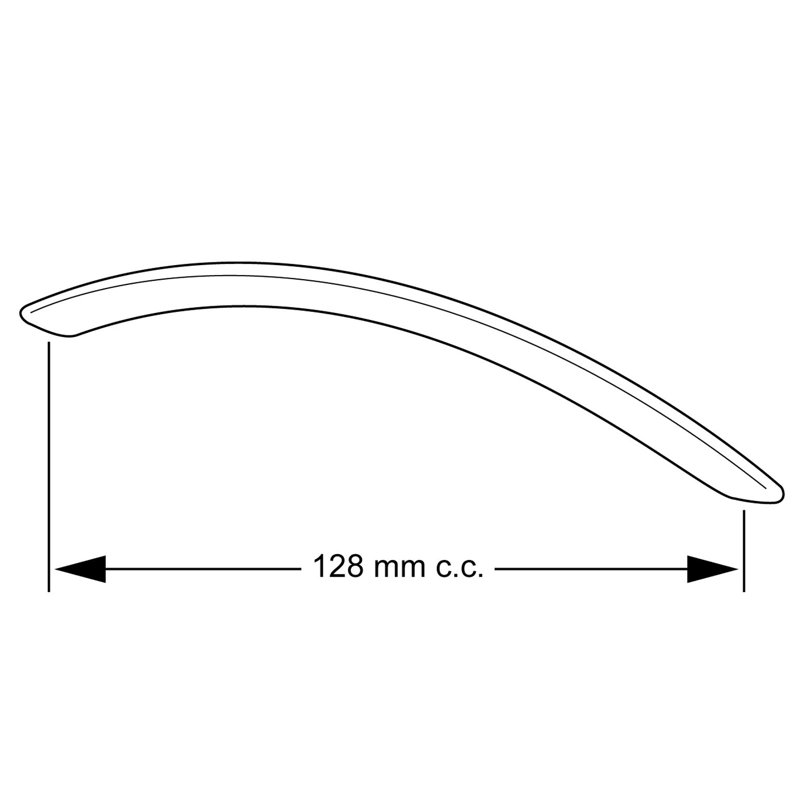 Expression Arch Pull, Oil-Rubbed Bronze